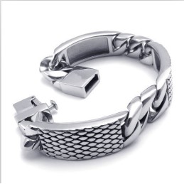 Pulsera De Titanio De Excelente Calidad, Tecnología Sofisticada Y Brillo De Color.