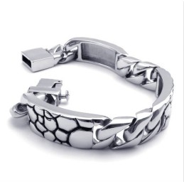 Pulsera De Titanio De Calidad Superior Con Tecnología Sofisticada Y Brillo De Color