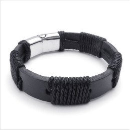 Brazalete De Cuero De Titanio De Calidad Confiable Con Colores Delicados Y Diseño Hábil