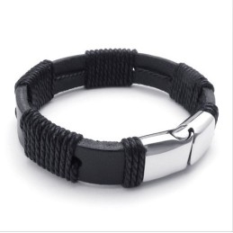 Brazalete De Cuero De Titanio De Calidad Confiable Con Colores Delicados Y Diseño Hábil