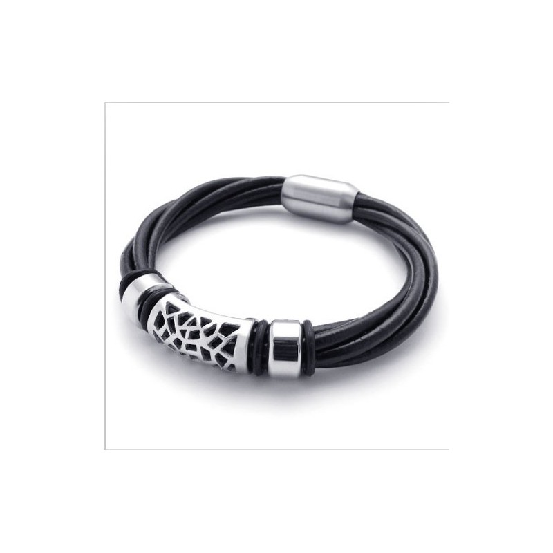Pulsera De Cuero De Titanio De Calidad Confiable Con Colores Delicados Y Diseño Hábil Pulsera De Cuero De Titanio De Calidad Confiable Con Colores Delicados Y Diseño Hábil