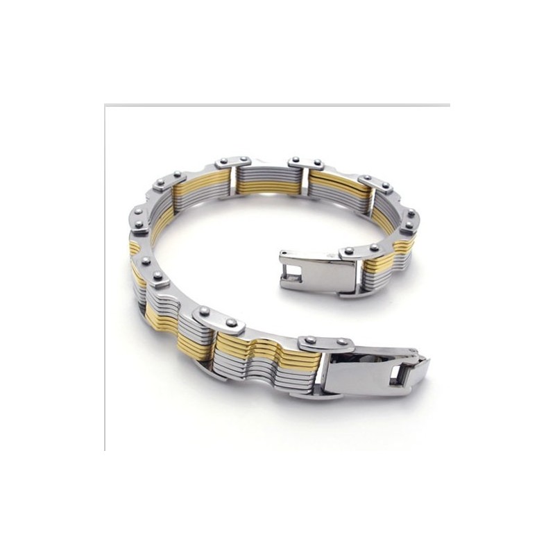 Pulsera De Titanio De Calidad Estable Con Brillo De Color Finamente Procesado