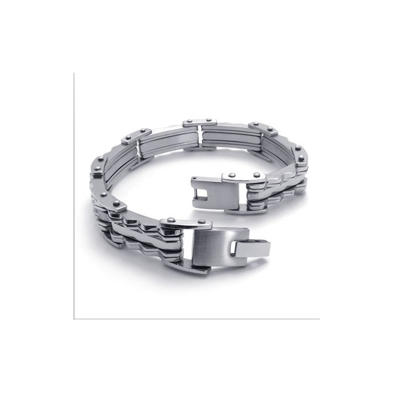 Pulsera De Titanio De Excelente Calidad, Con Un Brillo De Color De Fabricación Hábil