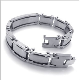 Pulsera De Titanio De Calidad Estable Y Con Un Brillo De Color De Fabricación Experta