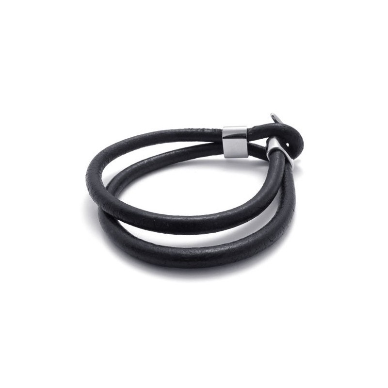 Pulsera De Cuero De Titanio De Calidad Confiable Y Colores Delicados De Fabricación Experta