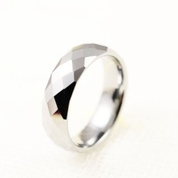 Anillo De Oro Y Tungsteno
