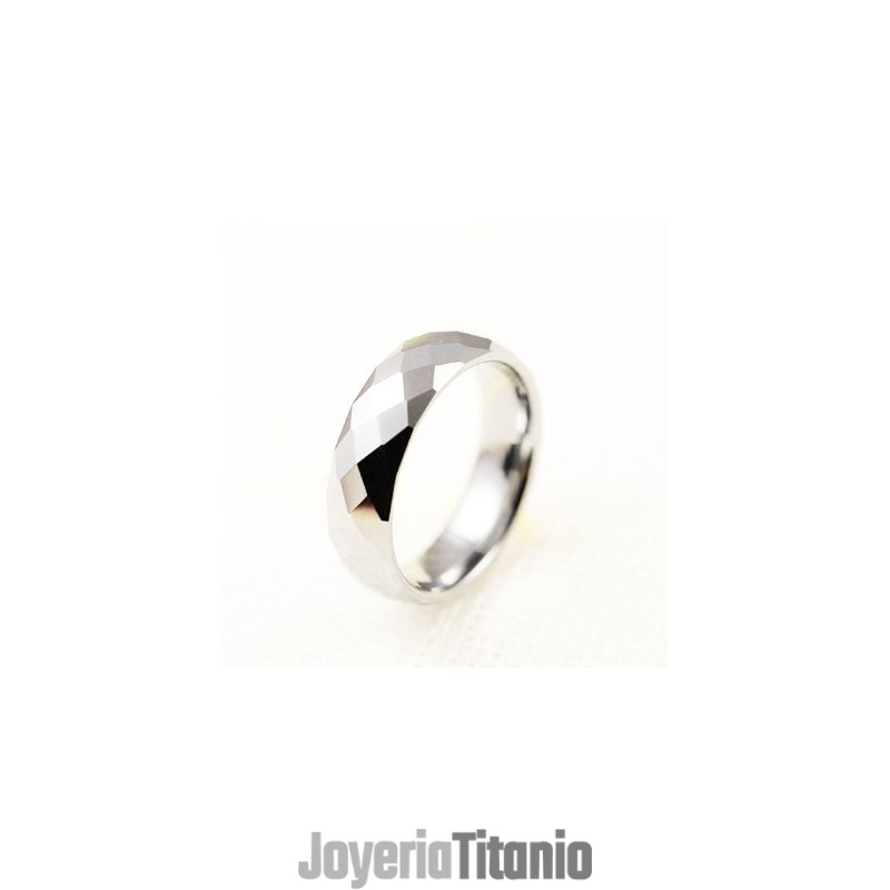 Anillo De Oro Y Tungsteno