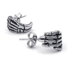 Pendientes De Titanio De Alta Calidad Con Diseño Moderno Y Colores Delicados.