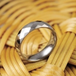 Anillo De Oro Y Tungsteno