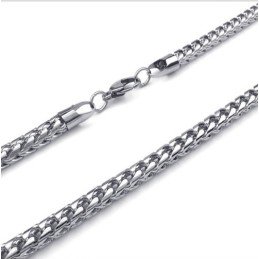 Collar De Titanio De Excelente Calidad Y Fino Brillo De Color Procesado