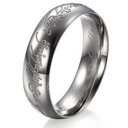 Anillo De Titanio Para Hombre Con Amplia Variedad
