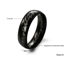 Anillo De Titanio Para Hombre Fácil De Usar