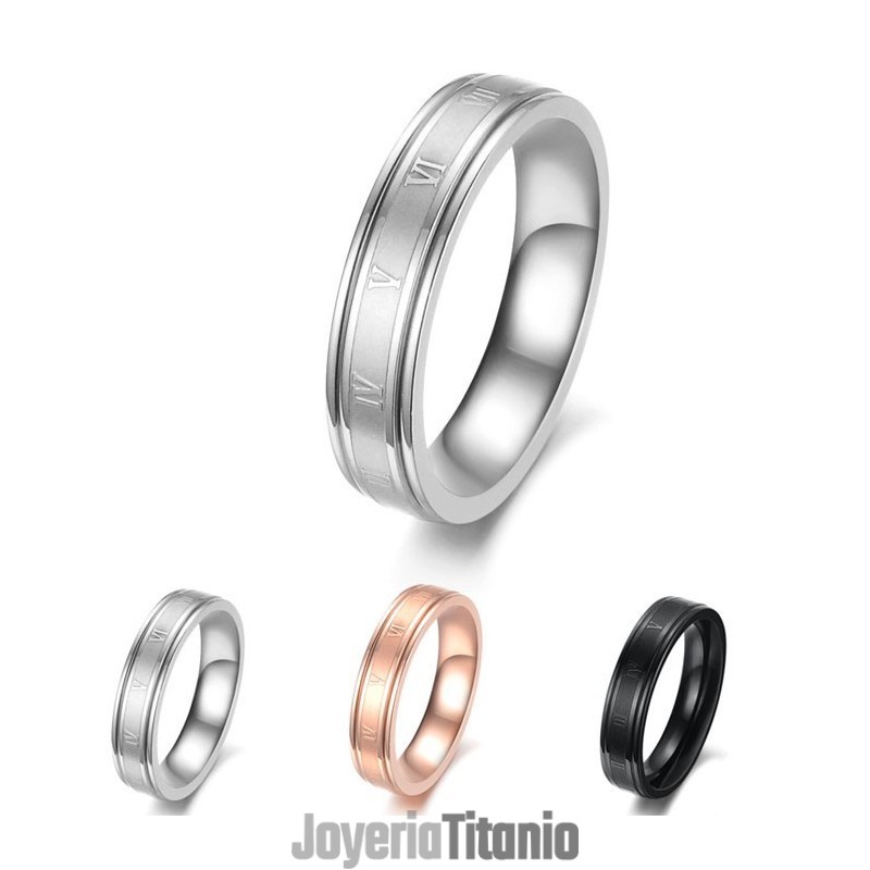 Anillo De Titanio Femenino Con Especificaciones Completas