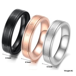 Anillo De Titanio Femenino Con Especificaciones Completas