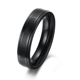 Anillo De Titanio Con Forma De Rosa Para Mujer, Muy Popular En Todo El Mundo