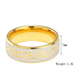 Anillo De Titanio Negro De Calidad Superior