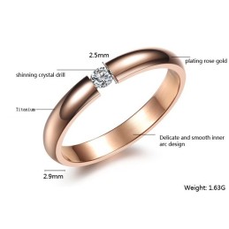Conocido Por Su Excelente Calidad En Anillos De Titanio Para Mujer.