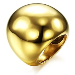 El Rey De La Cantidad: Anillo De Titanio Exagerado Para Hombre