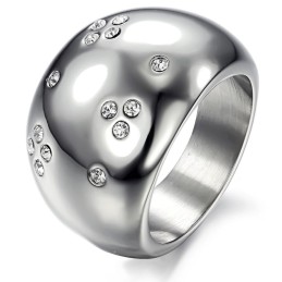 Anillo De Titanio De La Reina De La Calidad Exagerada