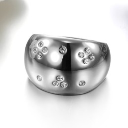 Anillo De Titanio De La Reina De La Calidad Exagerada