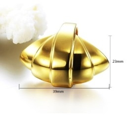 Anillo De Titanio Exagerado De Alta Calidad