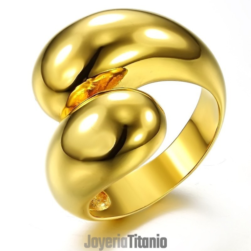 Anillo De Titanio De La Reina De La Calidad Exagerada