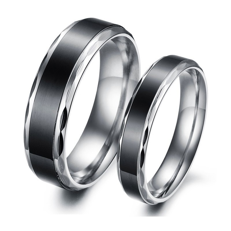 Anillo De Titanio Retro De Renombre Mundial Para Enamorados Anillo De Titanio Retro De Renombre Mundial Para Enamorados