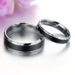 Anillo De Titanio Retro De Renombre Mundial Para Enamorados