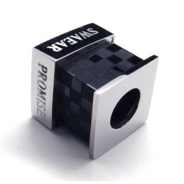 Colgante De Titanio "Amor Eterno" (Negro)