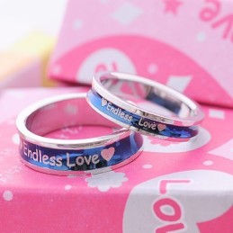 Anillo De Pareja De Amor Infinito