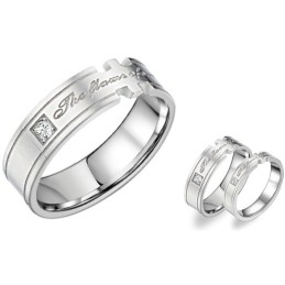 Anillo De Titanio De Calidad Estable Para Amantes