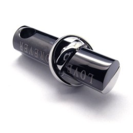 Colgante De Titanio "Amor Eterno" (Negro)