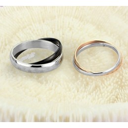 Anillo De Titanio Con Personalidad Y Amplia Variedad Para Amantes