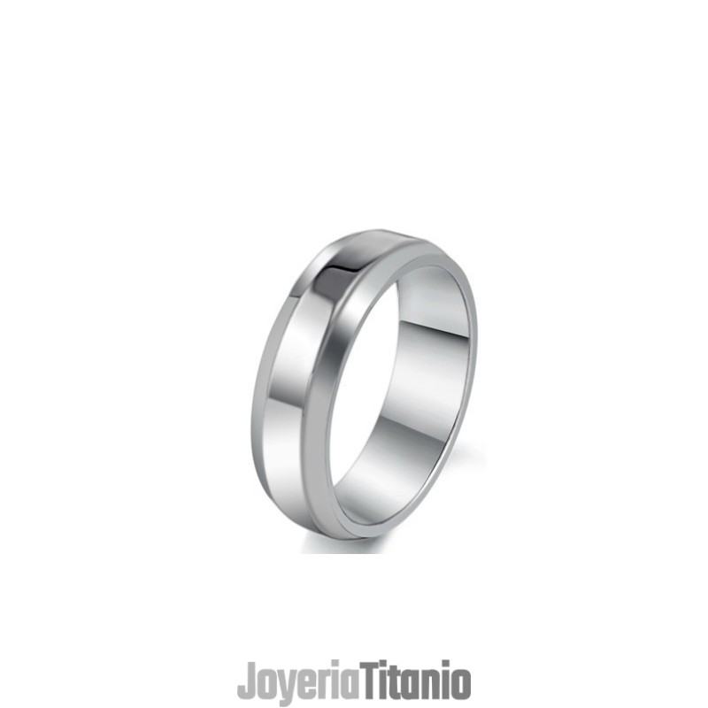 Anillo De Titanio Puro De Alta Calidad Para Hombre