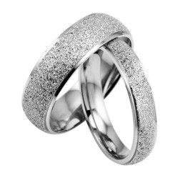 Anillo De Titanio Exfoliante De Calidad Estable Para Amantes