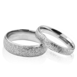 Anillo De Titanio Exfoliante De Calidad Estable Para Amantes