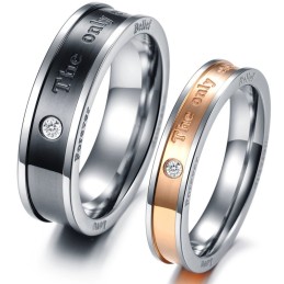 Anillo De Titanio Para Amantes Con Calidad Y Cantidad Garantizadas