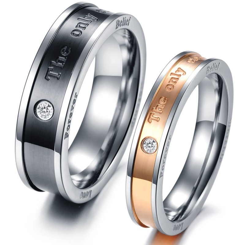 Anillo De Titanio Para Amantes Con Calidad Y Cantidad Garantizadas Anillo De Titanio Para Amantes Con Calidad Y Cantidad Garantizadas