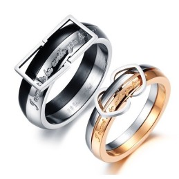 Anillo De Titanio Para Enamorados, Muy Vendido En Todo El Mundo