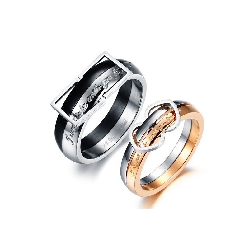 Anillo De Titanio Para Enamorados, Muy Vendido En Todo El Mundo Anillo De Titanio Para Enamorados, Muy Vendido En Todo El Mundo