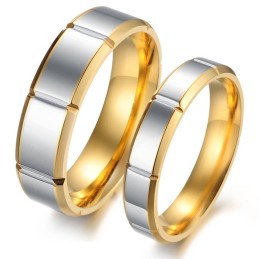 Anillo De Titanio De Moda Y Calidad Estable Para Amantes