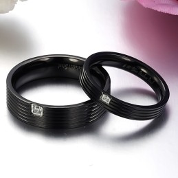 Anillo De Titanio Sencillo Para Amantes De La Historia