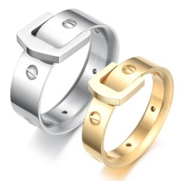 Anillo De Titanio Con Rosca De Rendimiento Confiable Para Amantes