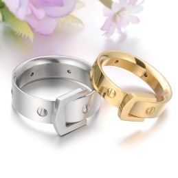 Anillo De Titanio Con Rosca De Rendimiento Confiable Para Amantes