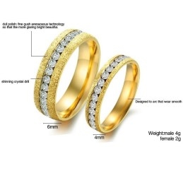 Anillo De Titanio Con Perla Y Arena De Calidad Estable Para Amantes