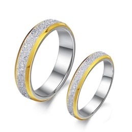 Anillo De Titanio Exfoliante De Excelente Calidad Para Amantes