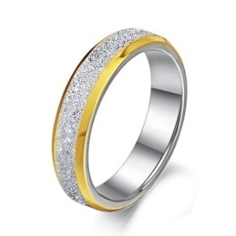 Anillo De Titanio Exfoliante De Excelente Calidad Para Amantes
