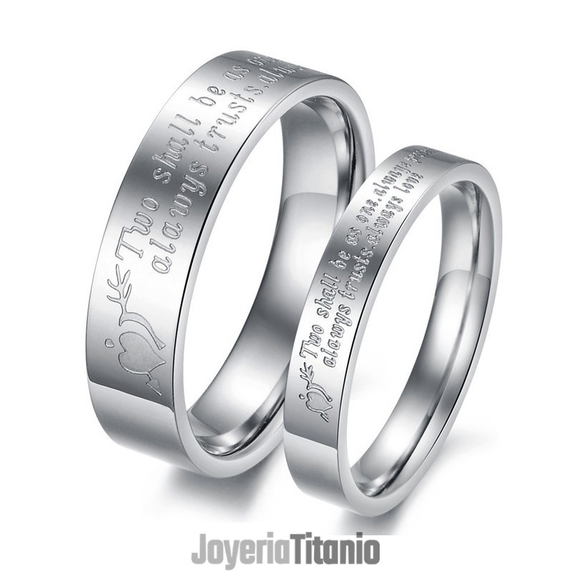 Anillo De Titanio De Calidad Confiable Para Amantes Anillo De Titanio De Calidad Confiable Para Amantes