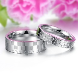 Anillo De Titanio Rompecabezas Para Amantes, Muy Popular En Todo El Mundo
