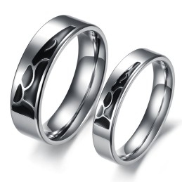 Anillo De Titanio De Calidad Estable Para Amantes